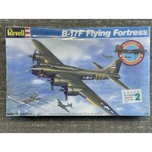 Sealed B-17F Flying Fortress by Revell in 1/72 scale from 1989 Plastic Model Kit